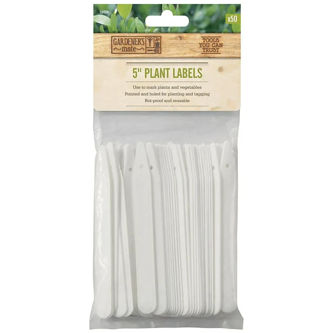 Gardman Gardeners Mate plantelabels 10 cm 50 stk.