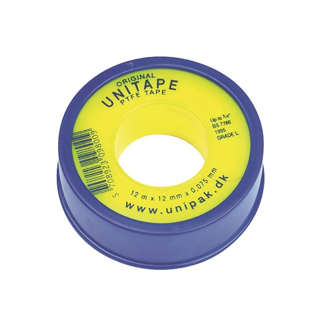 Flowconcept teflon gevindtape 12 x 0,75 mm Længde 12 meter