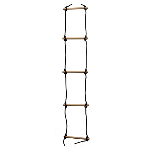 Nordic Play rebstige med sort reb 5-trin