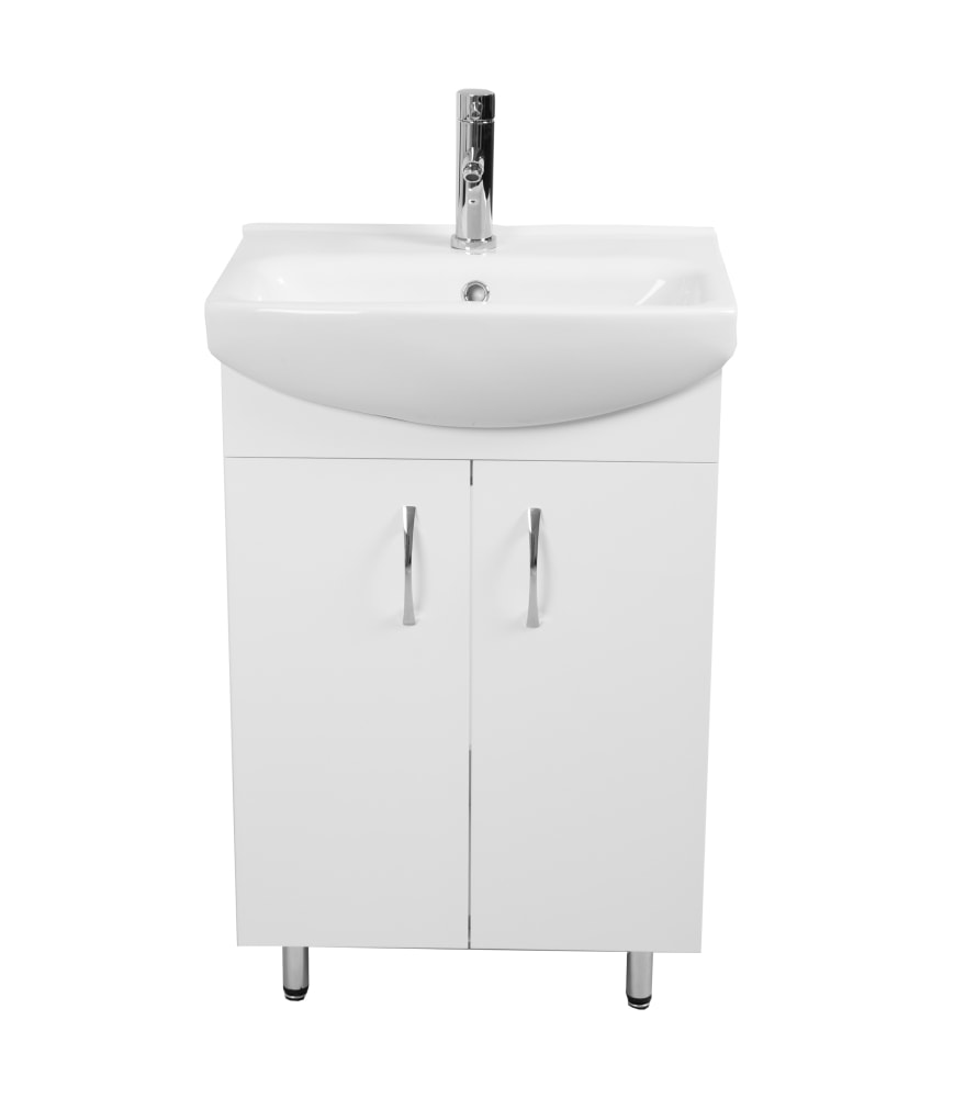 Nortiq Kiev vaskeskab i højglans hvid 55 cm