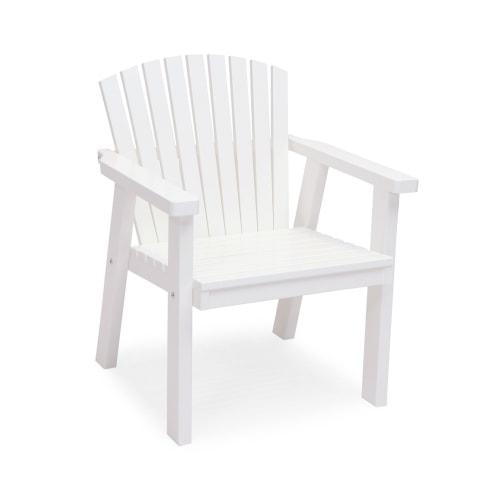 Hillerstorp Solvik lænestol i hvid