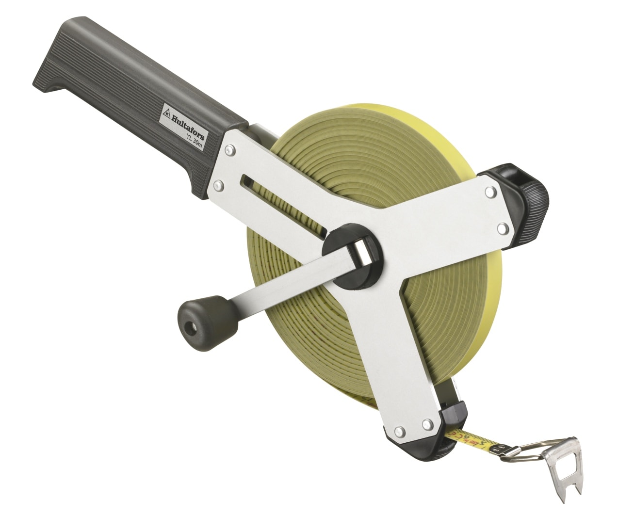 Hultafors gaffelbåndmål i stål YL50M, 50 meterEU klasse 2