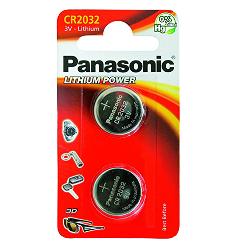 Panasonic CR2032 2-pak