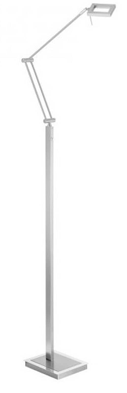 Paul Neuhaus Inigo LED gulvlampe mat/blank stål dæmpbar H162 cm