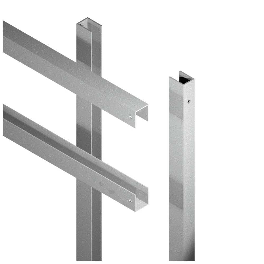 Plus Artura stålrammer varmgalvaniseret 90 x 95 cm