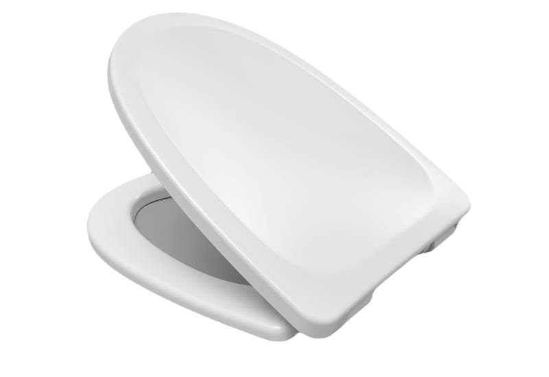 Nortiq iSeat Noa toiletsæde hvid med soft close og take off 44,6 x 37,6 cm