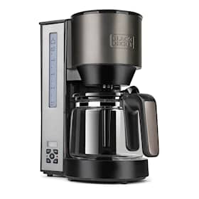 Black+Decker kaffemaskine med LCD timer 1000W