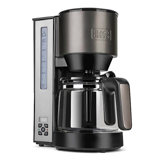 Black+Decker kaffemaskine med LCD timer 1000W