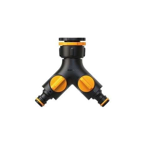 Fiskars Comfort 2-vejskobling med multigevind