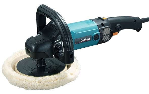 Makita Polermaskine 1 200 W, 180 mm, 0 – 3 200 min⁻¹