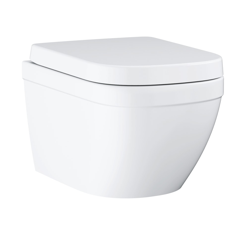 Grohe Euro Ceramic væghængt toilet inkl. toiletsæde softclose - Væghængte toiletter, Toiletter