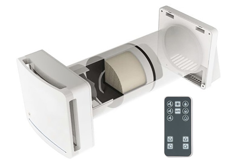 Thermex Respiro varmegenvinding med fjernbetjening Ø150 mm