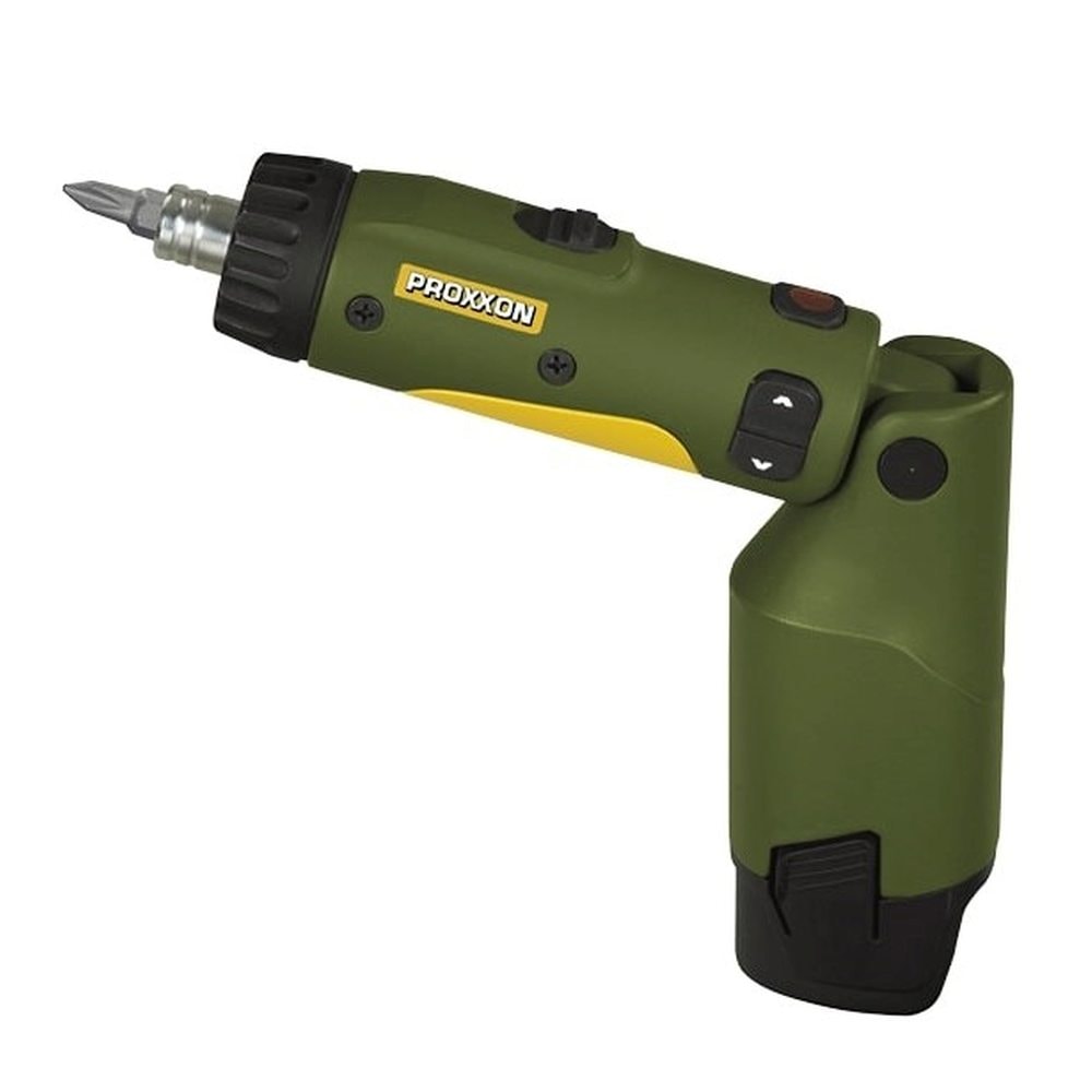 Proxxon KS/A 10,8V foldbar skruetrækker m/batteri og lader, kuffert med tilbehør