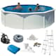 Swim & Fun Basic pool rund Ø460 x 120 cm i hvid 17.450 liter