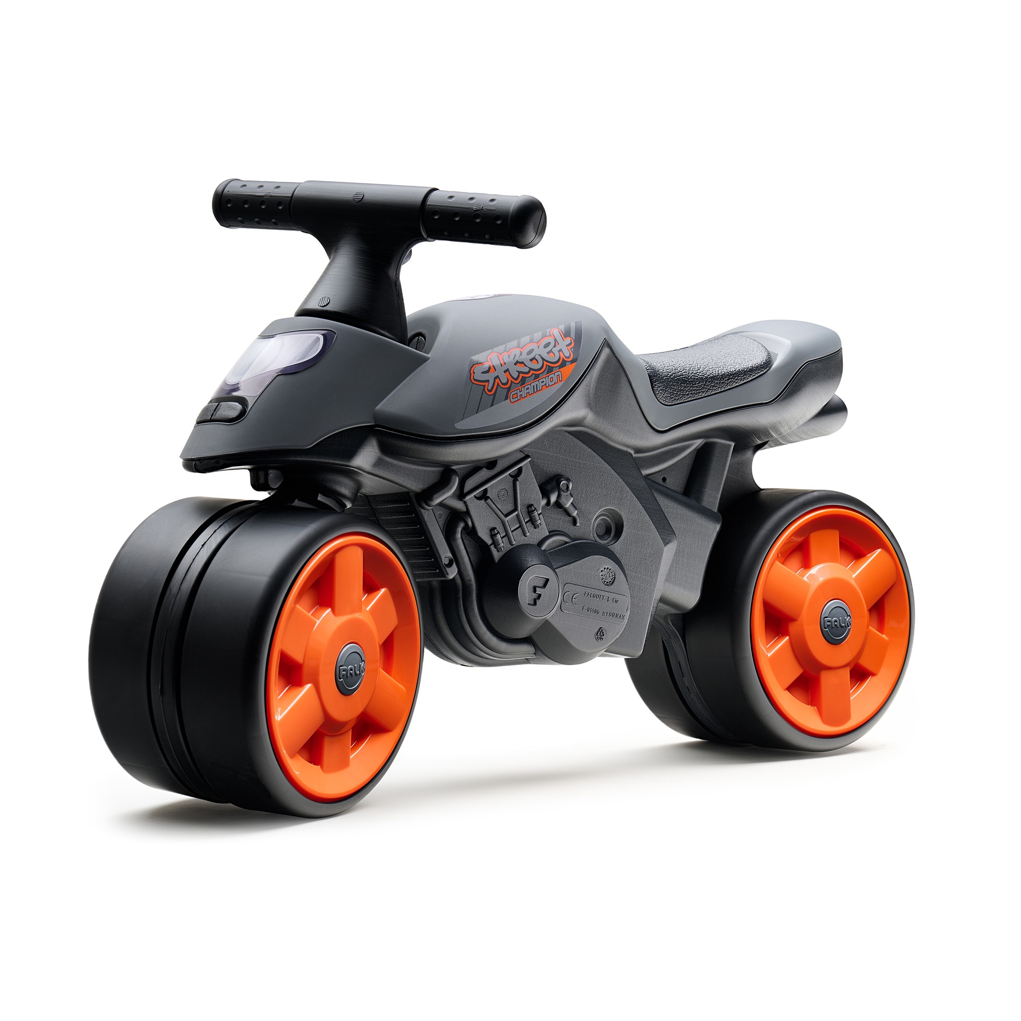 Falk Street Champion motorcykel sort med EVA hjul