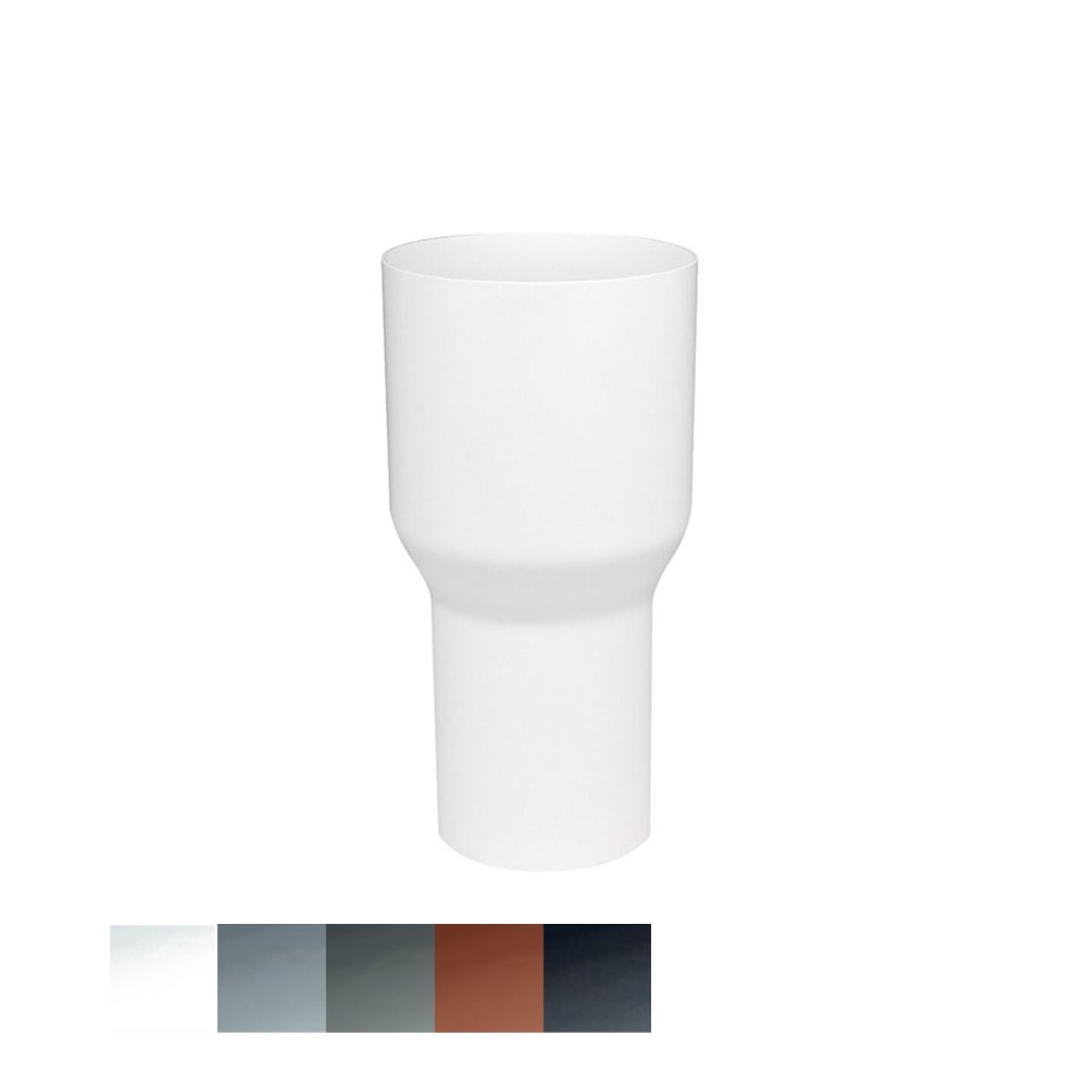 Plastmo overgang 90/75 sort