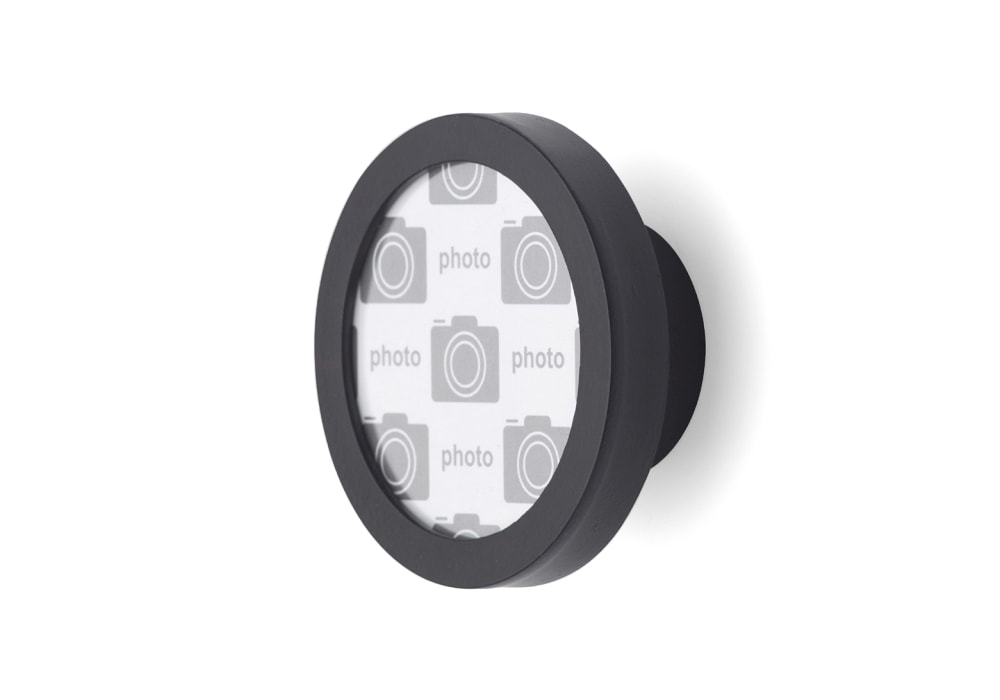 Habo Pic krog børstet stål Ø50 mm