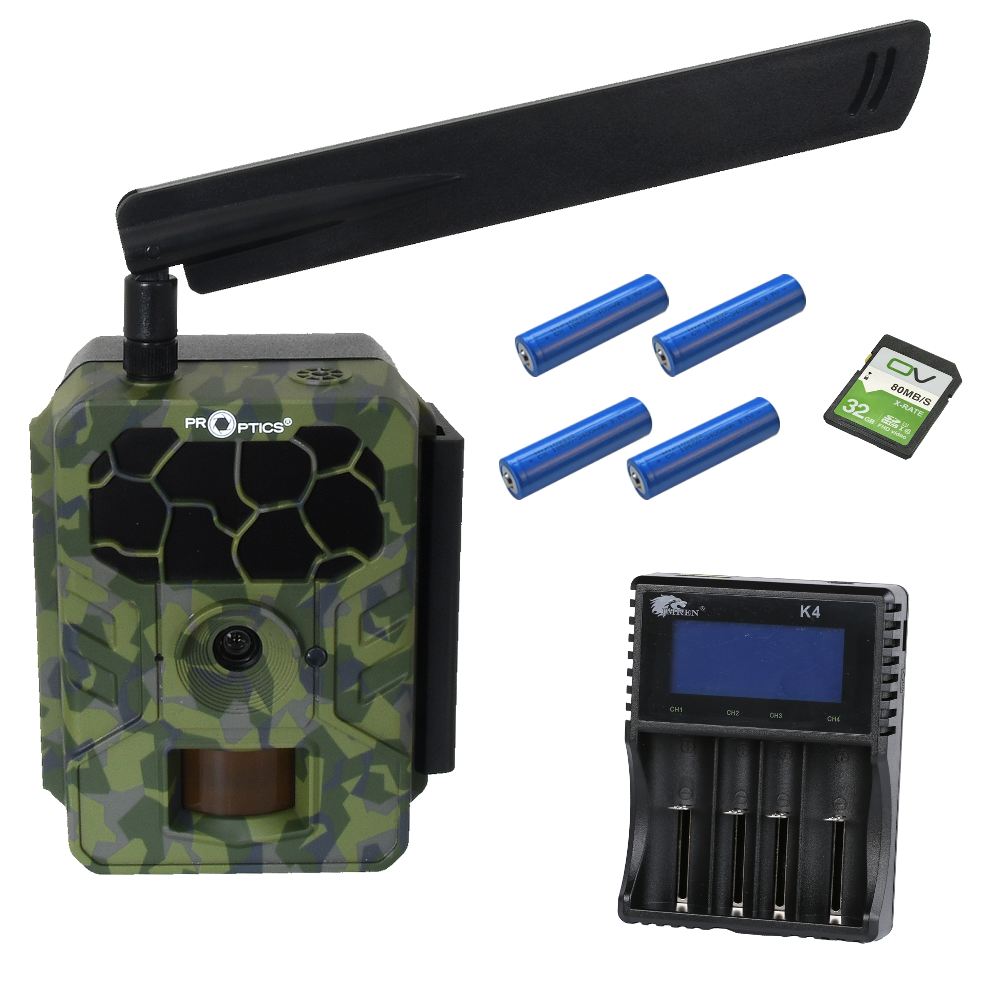 Pro-Optics PRO 4.4G Startersæt til vildtkamera