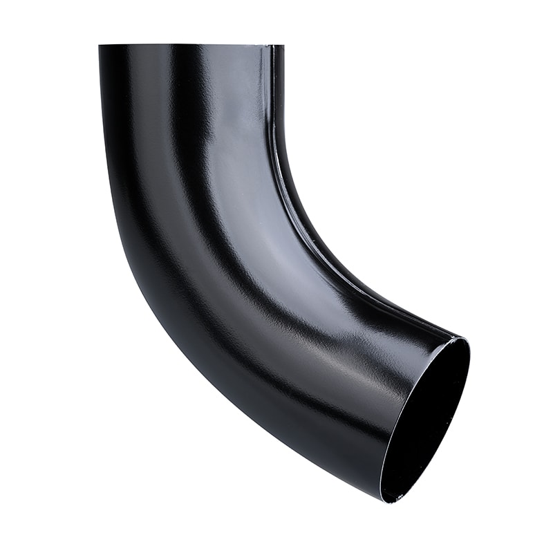 Plastmo Sort Arkitekt bøjning 70 gr 90 mm - Tagrender, Tagmaterialer