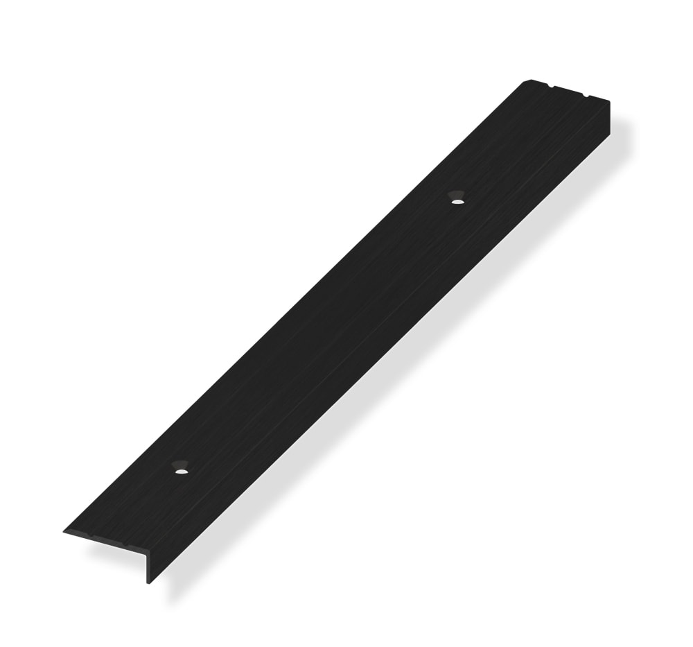 Alfer afslutningsprofil 25 x 10 mm alueloxeret 25 x 10 mm 1 meter