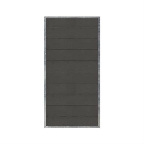 Plus Futura hegn i vedligeholdelsesfri composit 90 x 180 cm