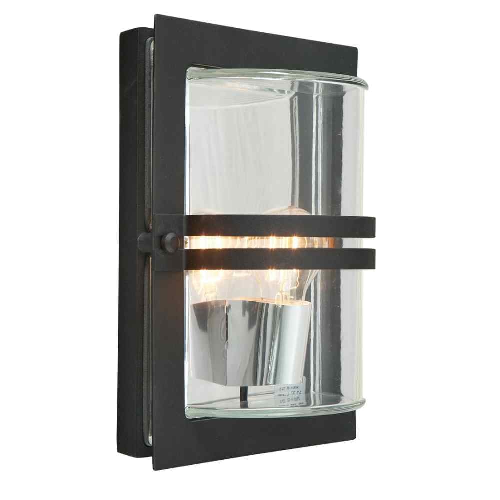 Norlys Basel væglampe stål E27 IP54