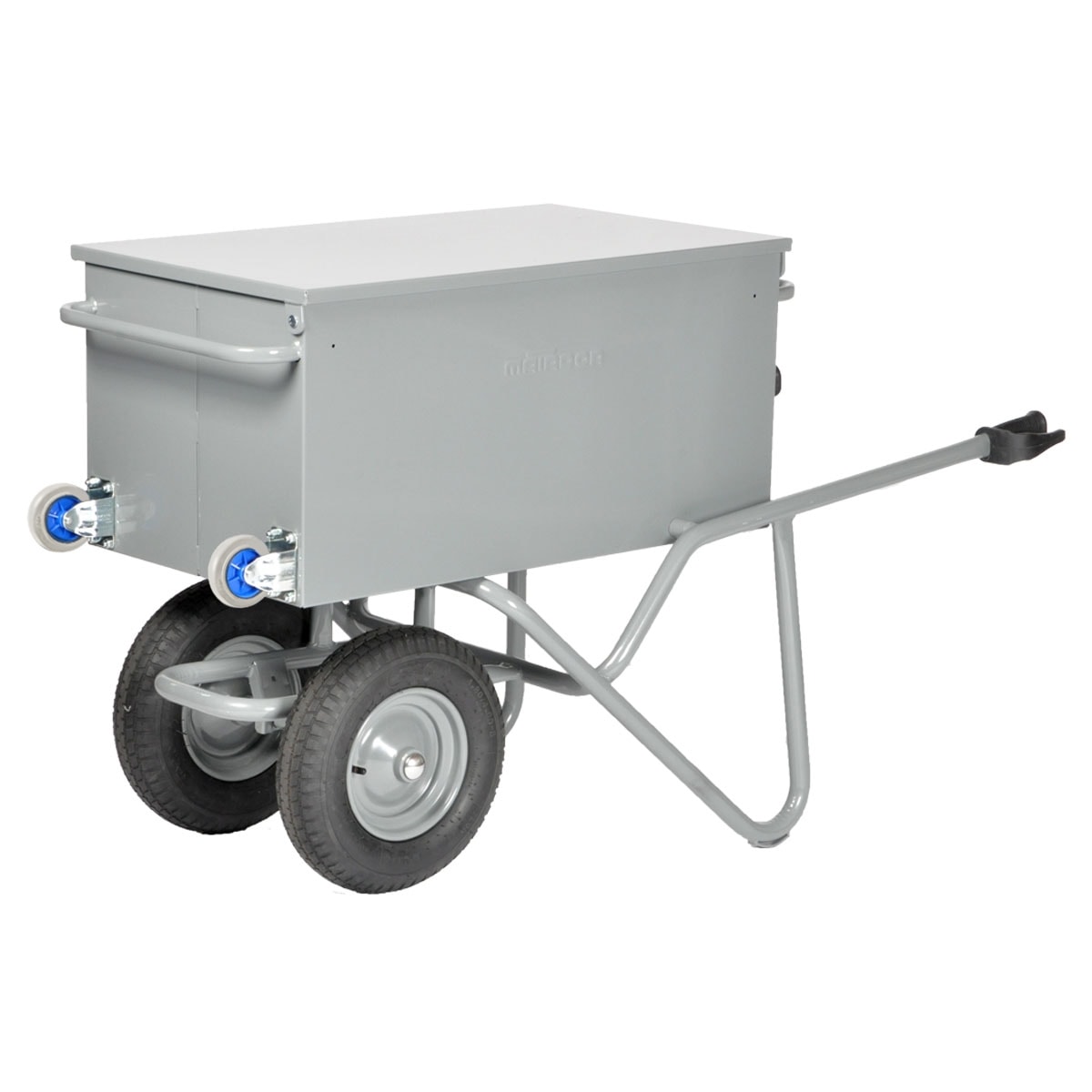 Matador værktøjstrillebør med tilt, punkterfri hjul og låsebeslag 2-hjuls 193L