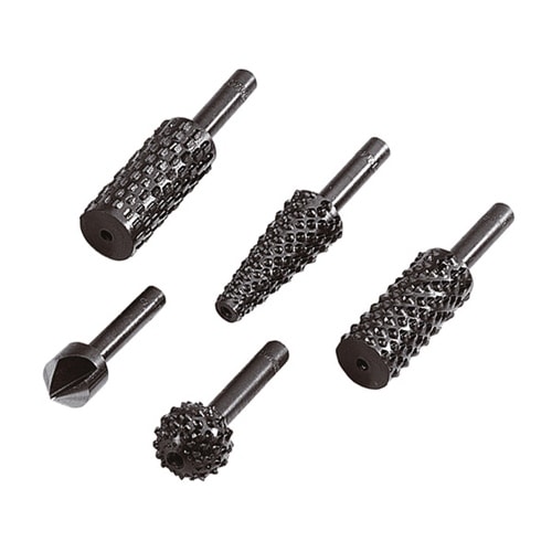 Wolfcraft profilraspesæt 5 dele