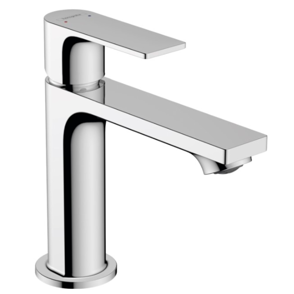 Hansgrohe Rebris E håndvaskarmatur 110 med løft-op bundventil mat sort