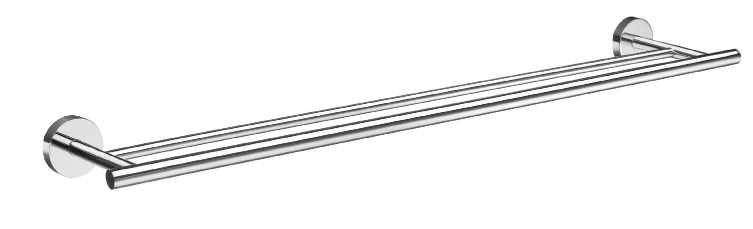 Smedbo Home håndklædestang, dobbelt L600 mm krom.j