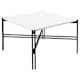 Venture Design Razzia sofabord i sort og hvid terrazzo 75 x 75 cm