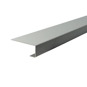 SCG Smartwood enkelt endekant grå 16 x 45 x 2500 mm