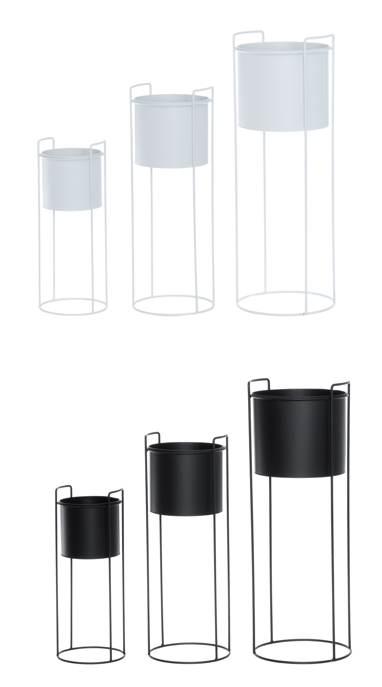 4Living blomsterstander rund 3 stk.