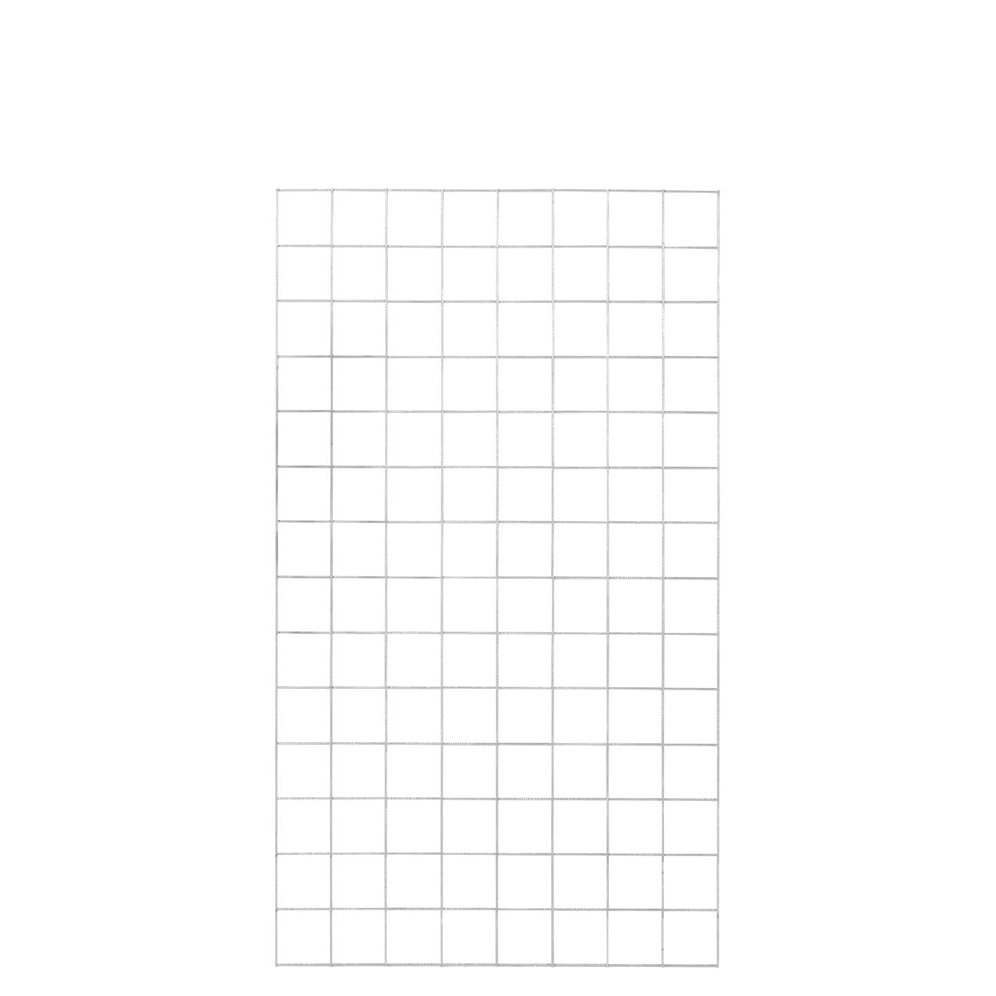 Plus stålespalier 10 x 10 cm med kant