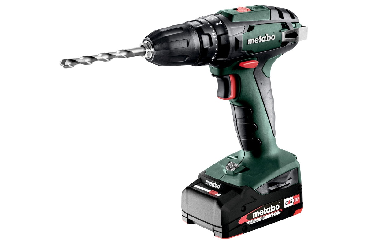 Metabo slagboremaskine SB 18 med 2x2Ah batterier og lader