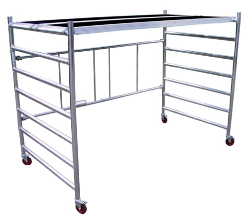 Jumbo foldestillads 250 x 130 cm.arbejdshøjde 3,80 m 250BK