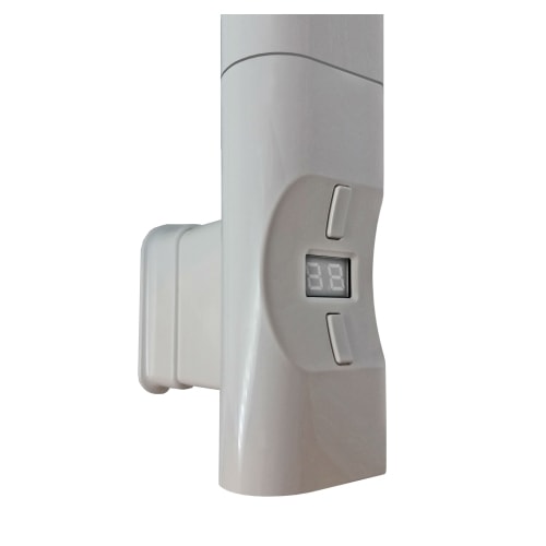 Kriss Nuvo D elvarmeelement i hvid med boostfunktion 600 watt