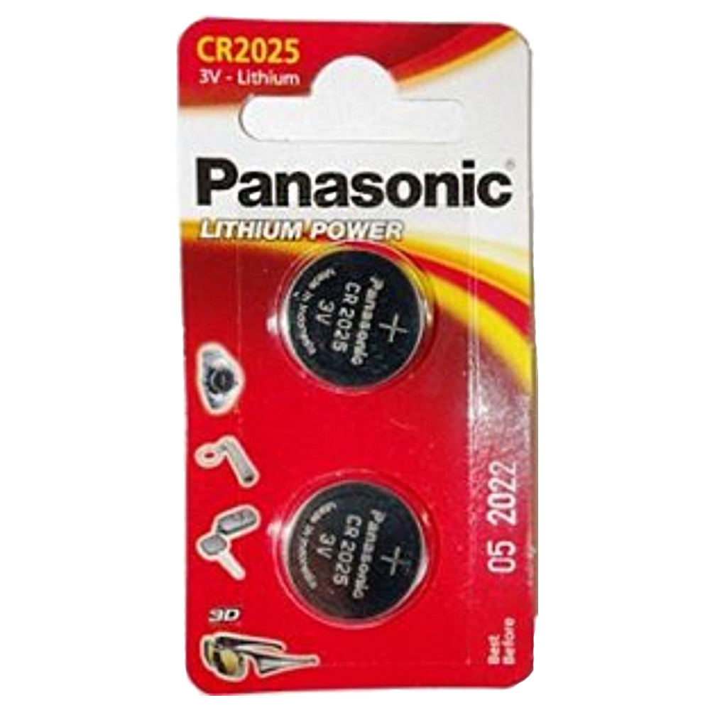 Panasonic CR2025 2-pak