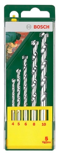 Bosch murborsæt hm 4-10 mm 5 dele