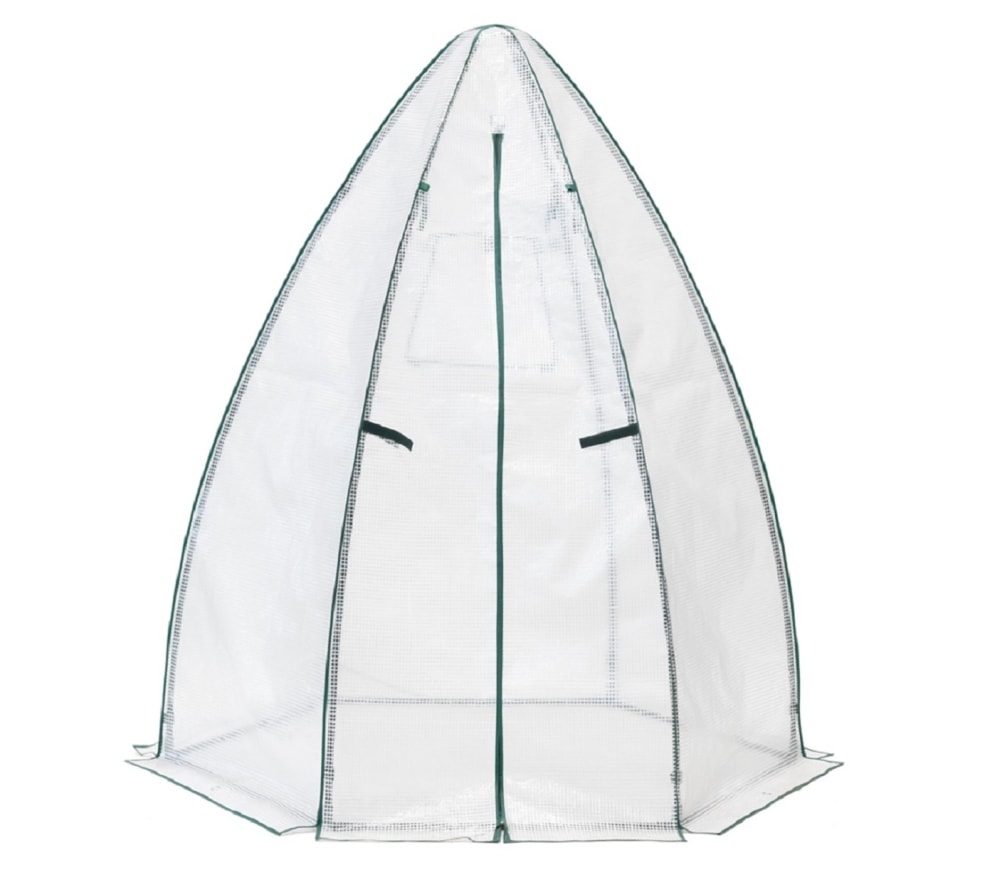 Westmann Olive overvintringstelt/væksthus i hvid 160 x 160 x 183 cm
