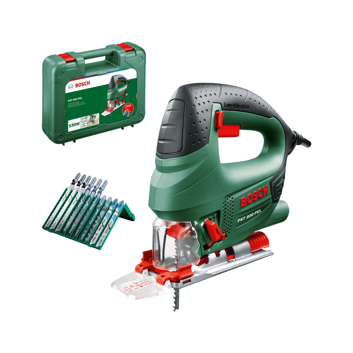 Bosch DIY Stiksav Pst 800 Pel Ct M/10 Dele