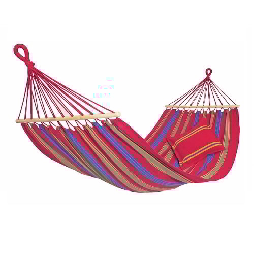 Amazonas hængekøje Aruba Cayennemed bæreevne på 180 kg.