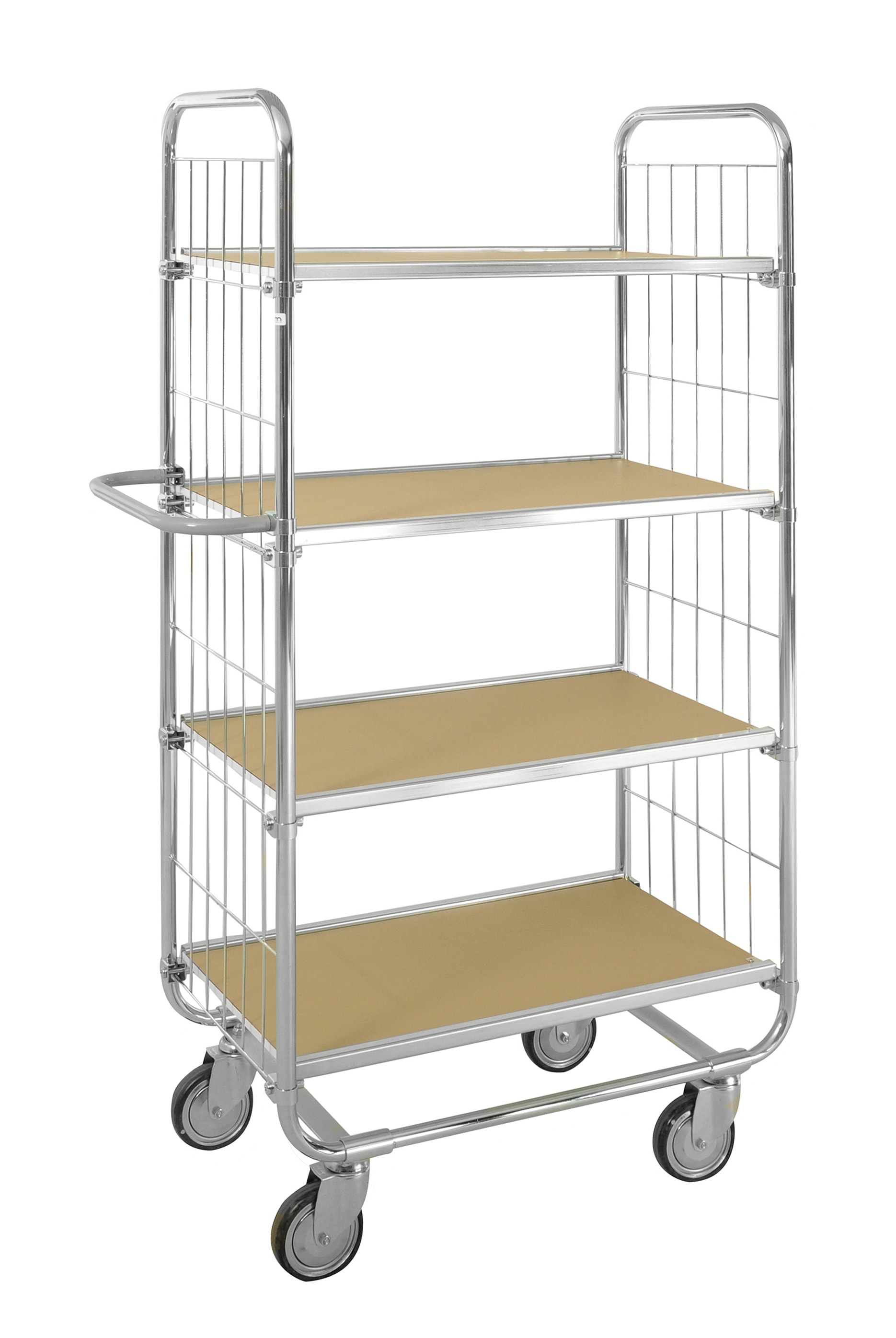 Kongamek 100 x 42,5 elektrogalvaniseret hyldevogn ESD 8000-serien KM8000-4L-ESDB