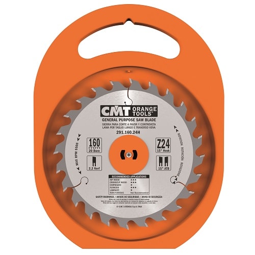 CMT rundsavsklinge 160 x 2,2 x 20 mm. m/24 tænder