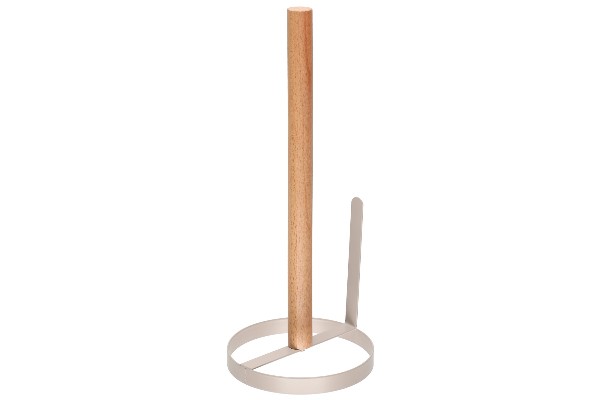 Maku køkkenrulleholder i birk/taupe