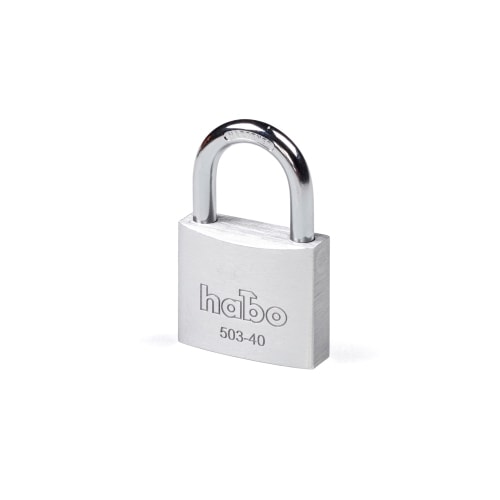 Habo hængelås massiv aluminium 40 mm 503-40