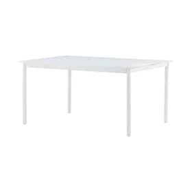 Venture Design Modena spisebord i hvid alu 150 x 90 cm