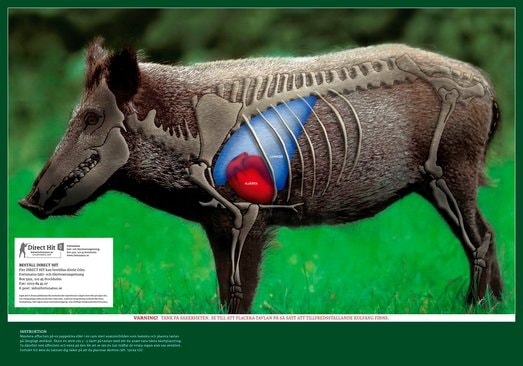 5etta Direkte Hit Vildsvin 4-pakke inkl. dæksler