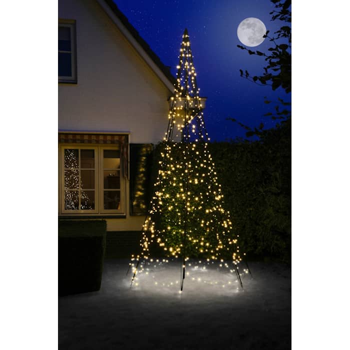 Fairybell Warm White juletræsbelysning på spyd