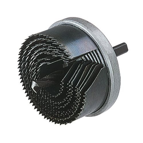 Wolfcraft hulsavsæt til træ 25-62 mm med trekantet skaft